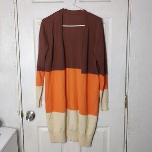 Women's Open Front Soft Cardigan One Size Fall themed